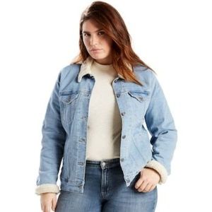 Levi's Sherpa-Lined Denim Jacket 2X